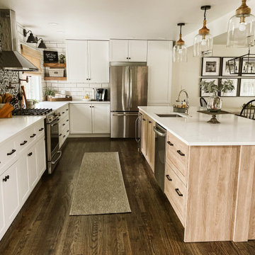 Crestwood + McKinley Open Concept Kitchen