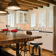 Farmhouse Kitchen by Crisp Architects