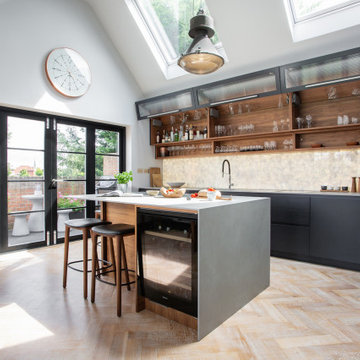 Critall-style Apartment Kitchen Wimbledon