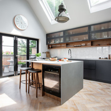 Critall-style Apartment Kitchen Wimbledon