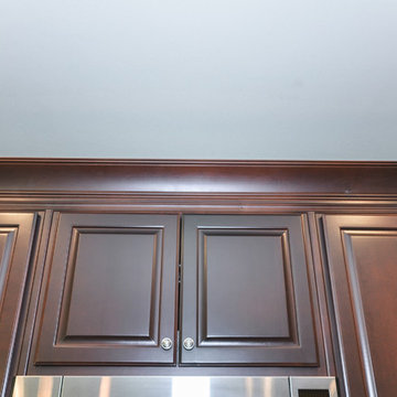 Crooked Creek: restained Kitchen