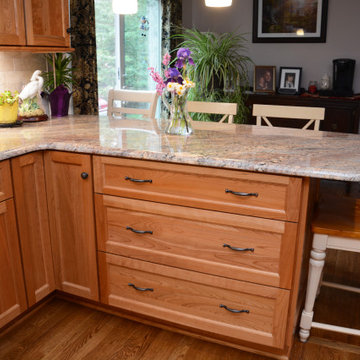Crownsville, MD Colorful Granite Kitchen Countertops