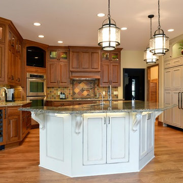 Crystal Cabinets - Classic Traditional Cherry Kitchen