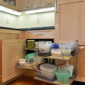 Crystal Cabinets- Contemporary Styled Kitchen