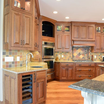 Crystal Cabinets- Inset Traditional Kitchen