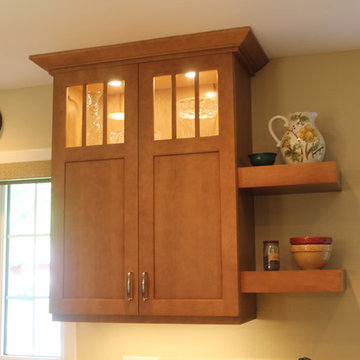 Crystal Encore Cabinets- Transitional Praline