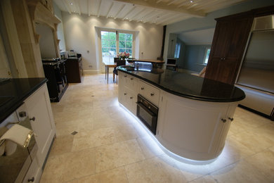 This is an example of a contemporary kitchen in Cambridgeshire.