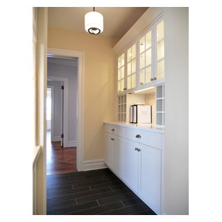 Custom Butler's Pantry & Pocket Door - Transitional - Kitchen - New ...