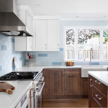Custom Cabinetry Creates Light and Airy Kitchen