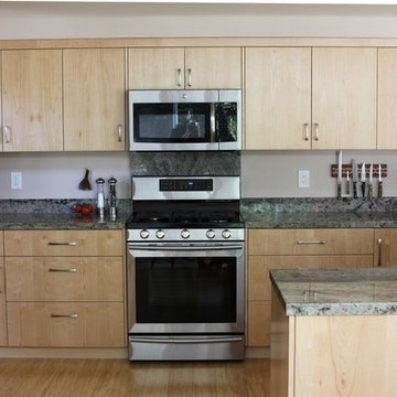Custom Cabinets in Kitchen Remodel by Green Goods
