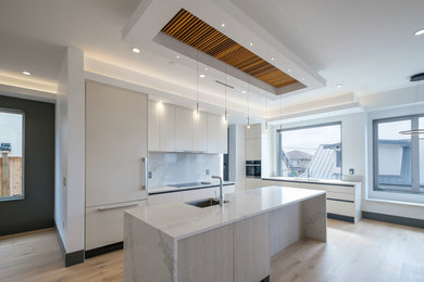 Example of a minimalist kitchen design