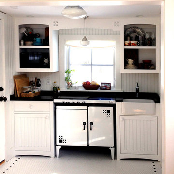 Custom Designed Mini-Kitchen Cabinetry