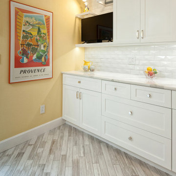 Custom Frame-less Painted Cabinets - Hatch
