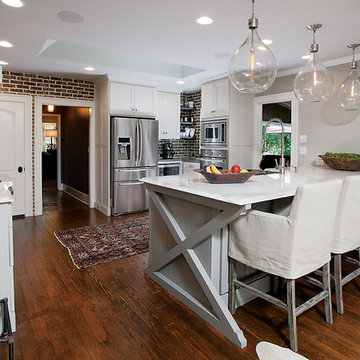 Custom Kitchen and Cabinets Designed by John and Niki Rogers