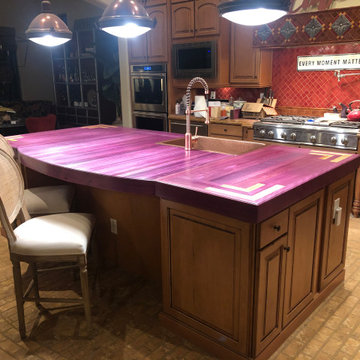 Custom Kitchen Island Countertop