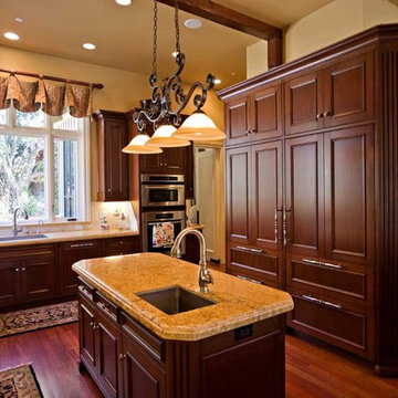custom kitchen island design with sink, Bay Area