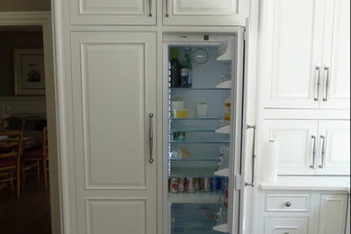 Custom Kitchen Refrigerator Hideaway
