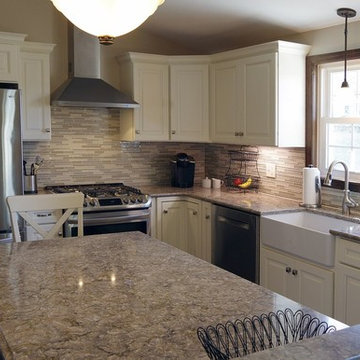 Custom Kitchen with Traditional Cabinets