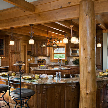 Custom Kitchen with wonderful Timber Accents