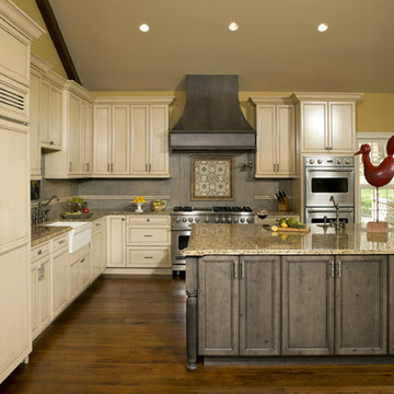 Custom Knotty Alder Kitchen