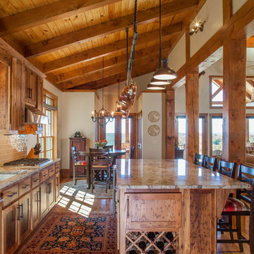 Custom Log & Timber Frame Home