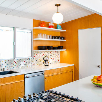 Custom Mid-Century Kitchen