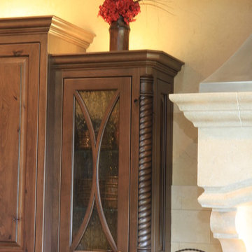 Custom Mullion Door - Decorative Rope Corner