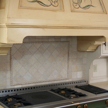Custom painted vent hood