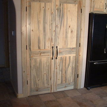 Custom pantry doors