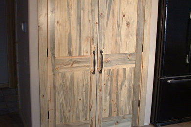 Custom pantry doors