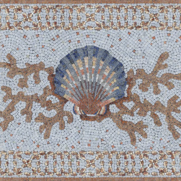 Custom Shell Stone Mosaic