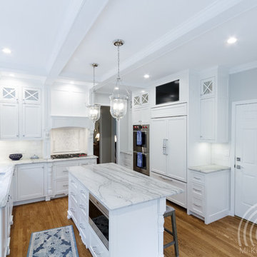 Custom Traditional White Kitchen