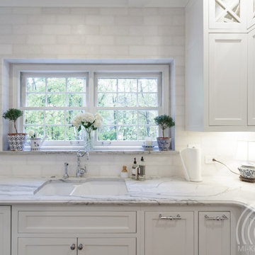 Custom Traditional White Kitchen