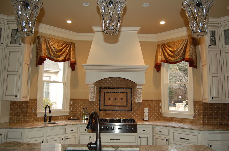 Custom Valances with Banding