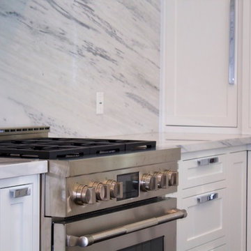 Custom White Inset Kitchen