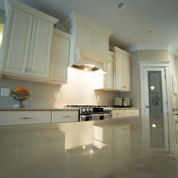 Custom White Kitchen