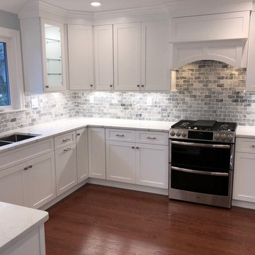 Custom White Kitchen