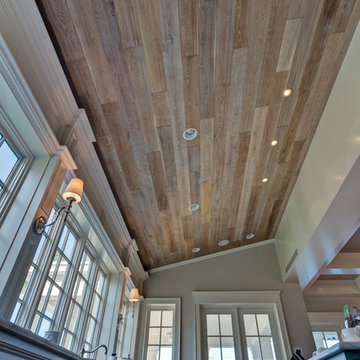 Custom White Oak Ceiling