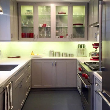Custome kitchen for West Hollywood condominium