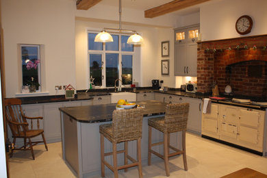 Inspiration for a classic kitchen in West Midlands.