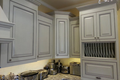 Example of a french country kitchen design in San Francisco