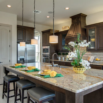 Dallas, Texas | Trinity Falls - Classic Stanford Kitchen