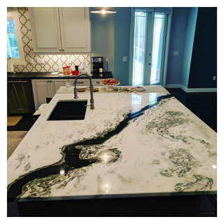 Dalmata Granite Island - Transitional - Kitchen - DC Metro - by Florida ...