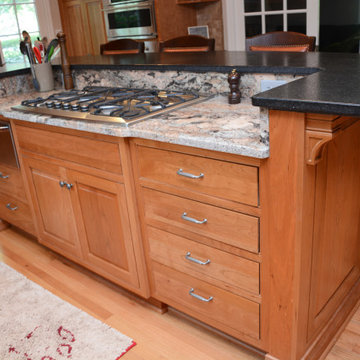 Damascus, MD Two Granite Tops Kitchen