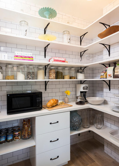 Transitional Kitchen by Von Fitz Design