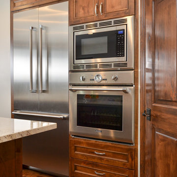Kitchen Remodel with Stainless Steel Appliances