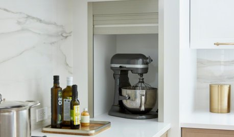 25 Ideas for Kitchen Appliance Garages
