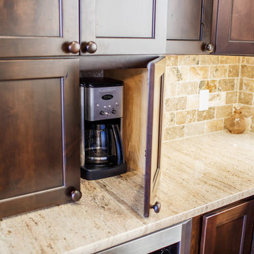 Dark Elegance | Kitchen & Master Bathroom