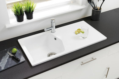 Dart Opal White 1.0B ROK® Granite Sink