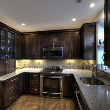 DC Row Home Kitchen - Beverage Center